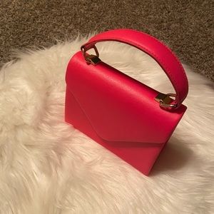 Small hot pink purse